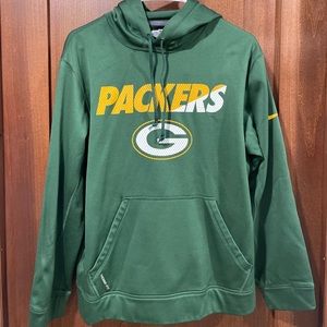 Men’s Nike Therma fit Green Bay Packers Medium Sweatshirt